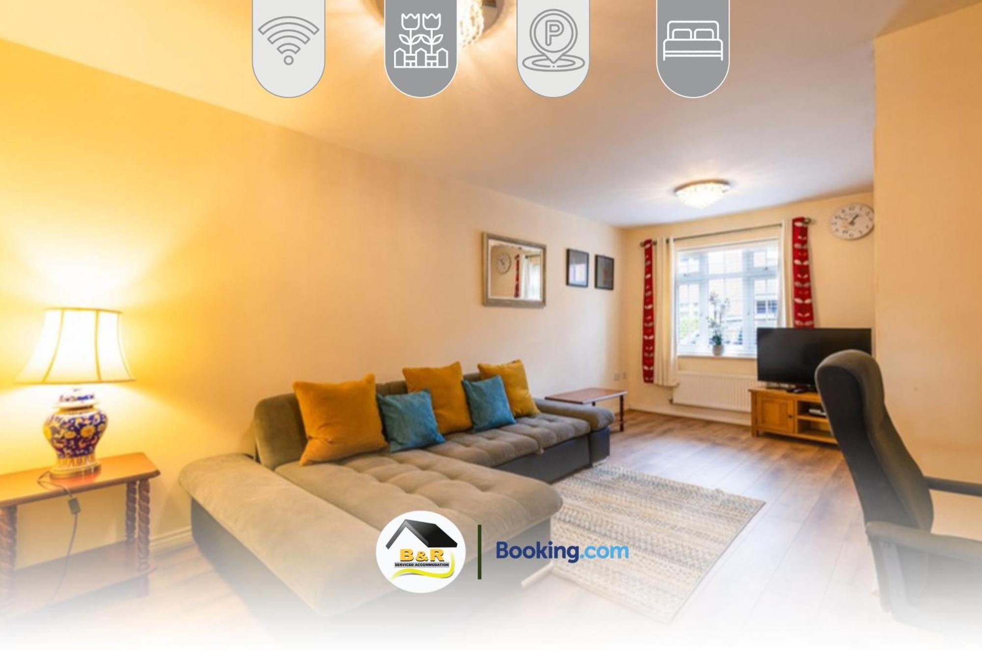 3 Bedroom House By B And R Serviced Accommodation Amesbury With Super Fast Wi-Fi 145Mbps Exterior photo